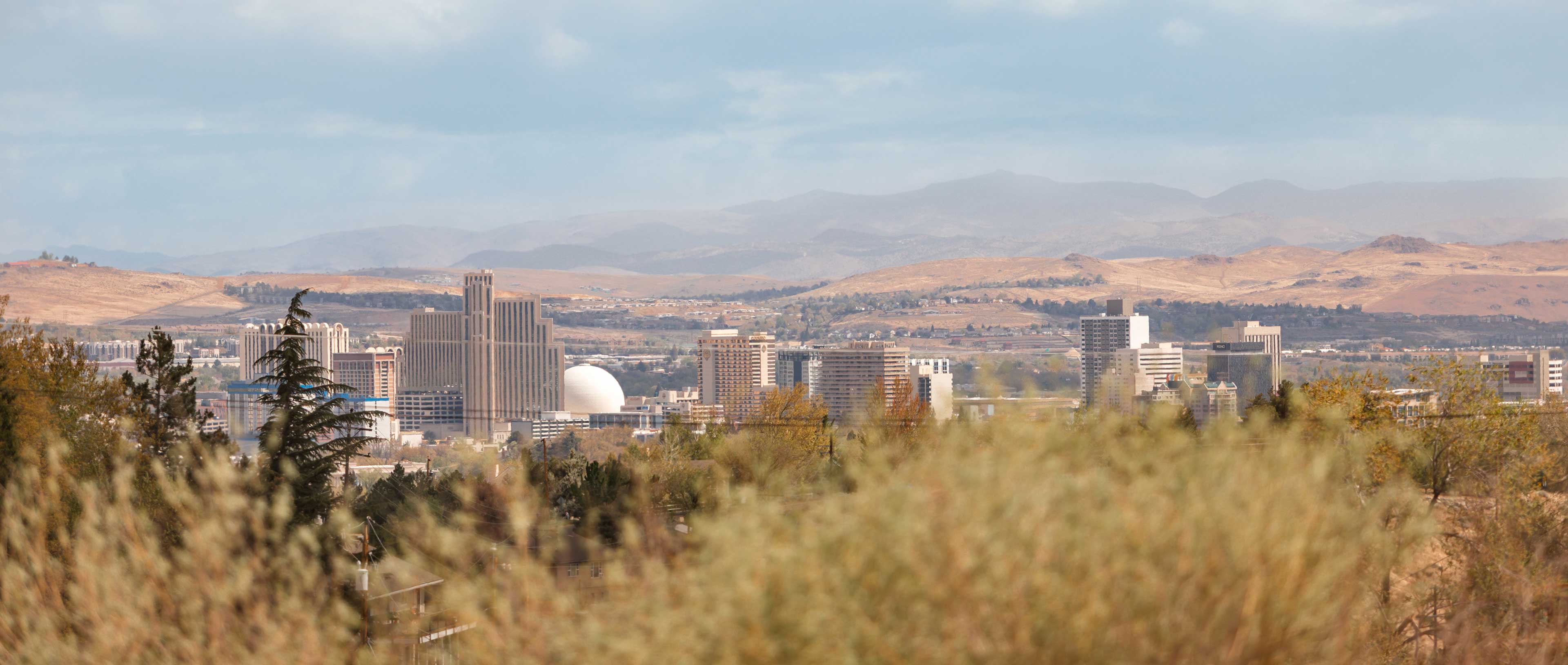 reno city skyline